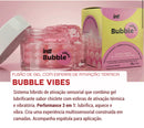 Gel Sensorial 3 em 1, lubrifica, aquece e vibra Bubble Vibes