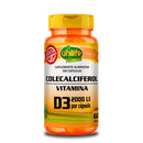 Vitamina D3 Colecalciferol 2000ui - 60 Cápsulas - Unilife