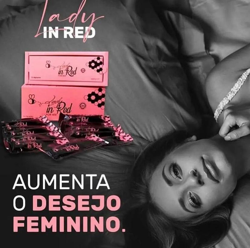 LADY IN RED Melzinho do Amor Feminino  - KIT 3 unidades